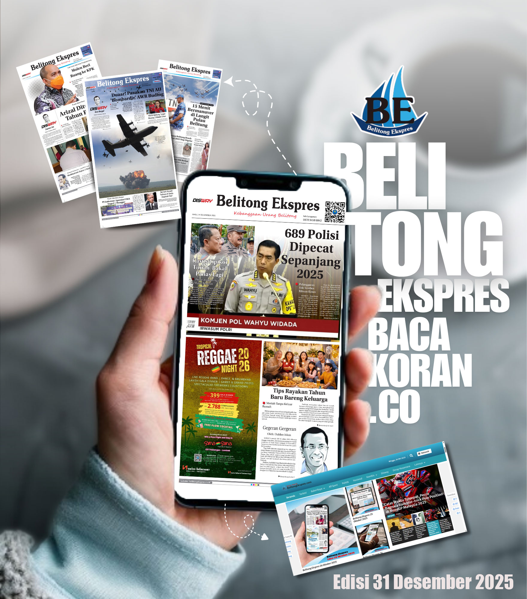 Belitong Ekspres 31 Desember 2025