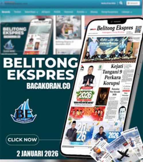 Belitong Ekspres 2 Januari 2026