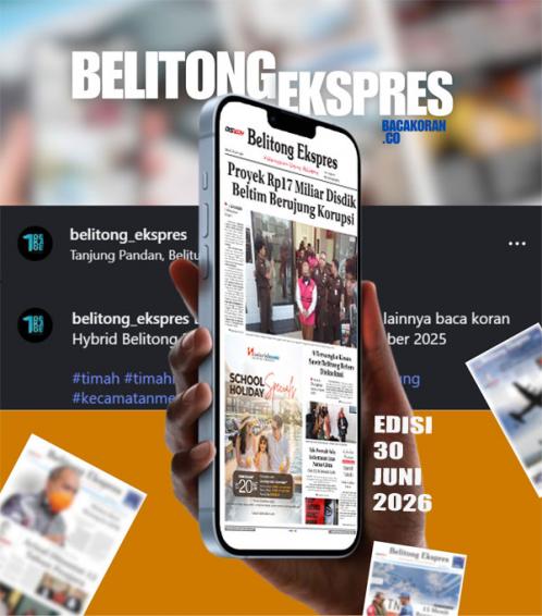 Belitong Ekspres 30 Juni 2026