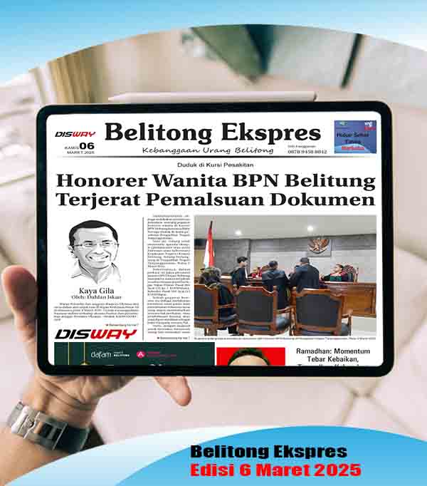 Belitong Ekspres 6 Maret 2025