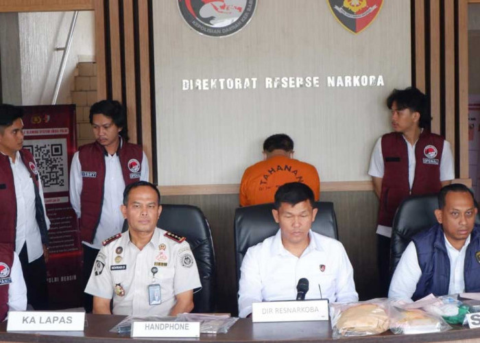 Dibongkar Polda Babel, Napi Lapas Narkotika Pangkalpinang Kendalikan 4 Kg Sabu 