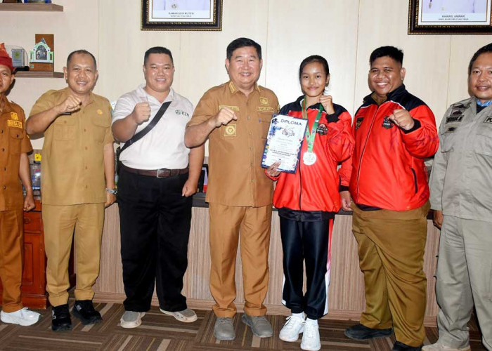 Atlet Karate Harumkan Nama Beltim di Kejuaraan Internasional, Terima Apresiasi Bupati