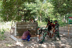 TMMD ke-125 di Beltim, Satgas Pacu Pembuatan Sumur Bor 