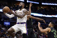 Lakers Melaju ke Babak Playoff NBA 2024 Setelah Kalahkan Pelicans 110-106
