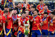 Spanyol Rebut Gelar Euro ke-4 dengan Kemenangan 2-1 atas Inggris