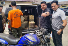 Ngerit BBM Pakai Motor, Polres Belitung Sita 600 Liter Pertalite Milik HE