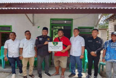Baznas Belitung Serahkan 1 RTLH Kepada Warga Terong
