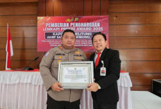 Kapolres Belitung AKBP Sarwo Edi Raih LEMKAPI Presisi Award 2025, Bukti Dedikasi & Pelayanan Humanis