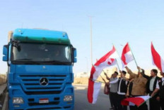 Baznas RI Kirim 10 Truk Kontainer Bantuan ke Palestina, Berisi 15 Ribu Paket Makanan