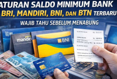 Aturan Saldo Minimum Bank BRI, Mandiri, BNI, dan BTN Terbaru, Wajib Tahu Sebelum Menabung
