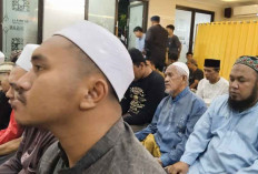 Hari Pertama Salat Tarawih di Tanjungpandan, Hampir Seluruh Masjid Dipenuh Oleh Jamaah