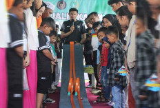Peringati HAN 2025, Lapas Tanjungpandan Ajak Anak WBP Bermain
