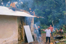 Baznas Belitung dan Pemdes Lassar Rampungkan Rehab Rumah Warga Dusun Aik Ngarun