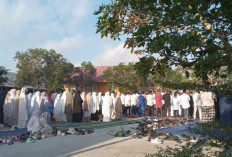 Ratusan Warga Muhammadiyah Belitung Salat Id, Khatib Tekankan Pesan Istiqamah