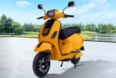 Motor Listrik Uwinfly T3 Pro: Desain Klasik Modern Bergaya Vespa, Harga Rp9 Jutaan