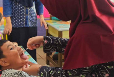 PIN Polio Putaran Pertama 2024 di Beltim Sesuai Target