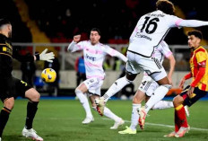 Menang 3-0 Lawan Lecce, Juventus Berhasil Duduki Puncak Klasemen