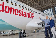 Garuda Indonesia Luncurkan Livery IndonesiaGP, Siapkan Penerbangan Khusus untuk MotoGP