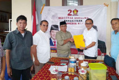 Pilkada 2024 Belitung, Djoni Alamsyah Serahkan Kembali Formulir Pendaftaran ke Gerindra