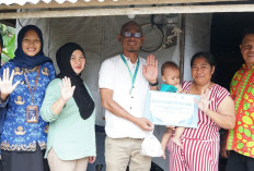 Cegah Stunting, Bandara H.AS Hanandjoeddin Asuh 6 Anak di Belitung