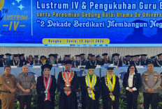 Hadiri Peringatan Dies Natalis UBB ke-20, Didit Berikan Apresiasi