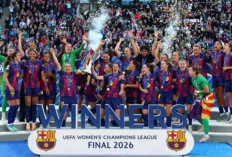 Barcelona Juara Liga Champions Wanita 2025/26, Hancurkan Lyon 4-0 di Final