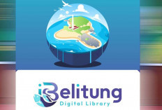 Meski Libur, Pengunjung Perpustakaan Bisa Gunakan Aplikasi i-Belitung