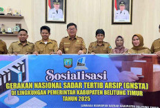Pemkab Beltim Canangkan Gerakan Sadar Tertib Arsip Nasional, Wujudkan Pemerintahan Akuntabel & Transparan