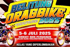 Belitung Drag Bike 2025 Siap Digelar, Ini Lokasi, Kategori Balap, dan Cara Daftarnya