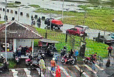 Banjir Melanda Bandara Soekarno-Hatta, Jalur Parimeter Utara Ditutup