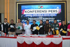 Operasi Nila Jaya 2024, Polisi Musnahkan 3,89 Kg Sabu dan Ribuan Butir Ekstasi