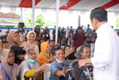 Jokowi Bagikan Bantuan Beras di Bantul, Juni Dilanjutkan Jika APBN Cukup