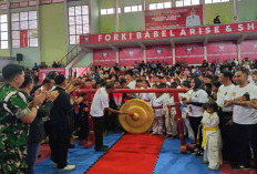 700 Karateka Ikuti Kejurda FORKI Babel Seri I Piala Bupati Belitung di GOR Tanjungpandan