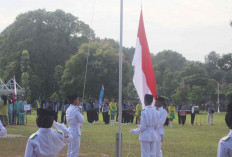 Desa Tanjung Binga Gelar Upacara HUT ke-80 RI dan Meriahkan Lomba Kemerdekaan
