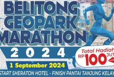 Dukung Sport Tourism Belitung, Dispora Siap Gelar Belitong Geopark Marathon 2024