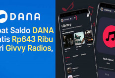 Cuma Dengar Musik di Givvy Radios Bisa Dapat Saldo DANA Gratis Hingga Rp643 Ribu!