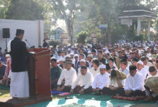 Pesan Khatib Salat Idul Fitri di Belitung: Istiqomah Beramal Soleh