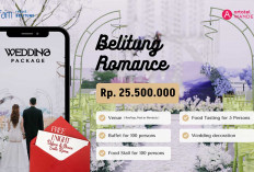 Dafam Resort Belitung Hadirkan 3 Paket Pernikahan Eksklusif Bernuansa Romantis