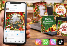 15 Link Twibbon Natal 2025 & Tahun Baru 2026 Tanpa Watermark, Gratis dan Siap Upload