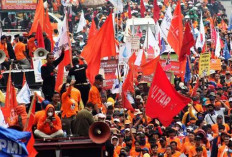 Demo Buruh May Day, Istana Tegaskan Jokowi Tak Kabur dari Jakarta