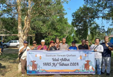 Idul Adha 2024, Pokja Wartawan di Pulau Belitung Terima Sapi Kurban dari PT Timah