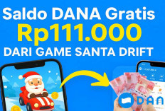 Dapat Saldo DANA Gratis Rp111.000 dari Game Santa Drift, Cuma Selesaikan Misi Langsung Cair!