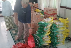 Pengurus Masjid AT-Taqwa Pilang Salurkan Sebanyak 144 Paket Bapok