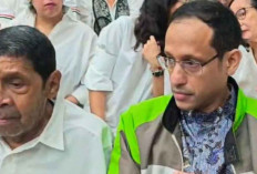 Nadiem Makarim Kenakan Jaket Ojol Jelang Bacakan Pleidoi Kasus Korupsi Chromebook