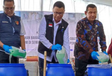 BPOM Musnahkan Bahan Baku Obat Berbahaya Senilai Ratusan Miliar di Semarang