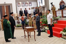 Hardi Effendi Resmi Dilantik sebagai Anggota DPRD Babel, BK Punya Ketua Baru
