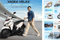 Motor Listrik Pintar Yadea Velax, Ini Fitur Unggulan, Spesifikasi & Harga Resminya