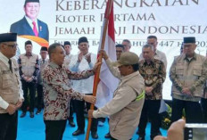 Dasco Lepas 391 Jamaah Haji Kloter Pertama Indonesia ke Arab Saudi