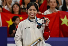 Gregoria Bangga Kenakan Seragam Podium Khusus di Olimpiade Paris