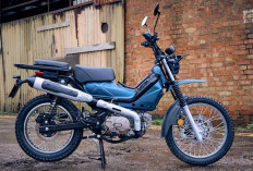 Motor Bebek Adventure Murah, AJS Imber Siap Tantang Honda CT125